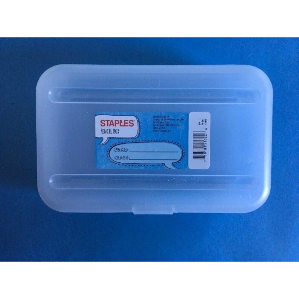Staples Pencil Box